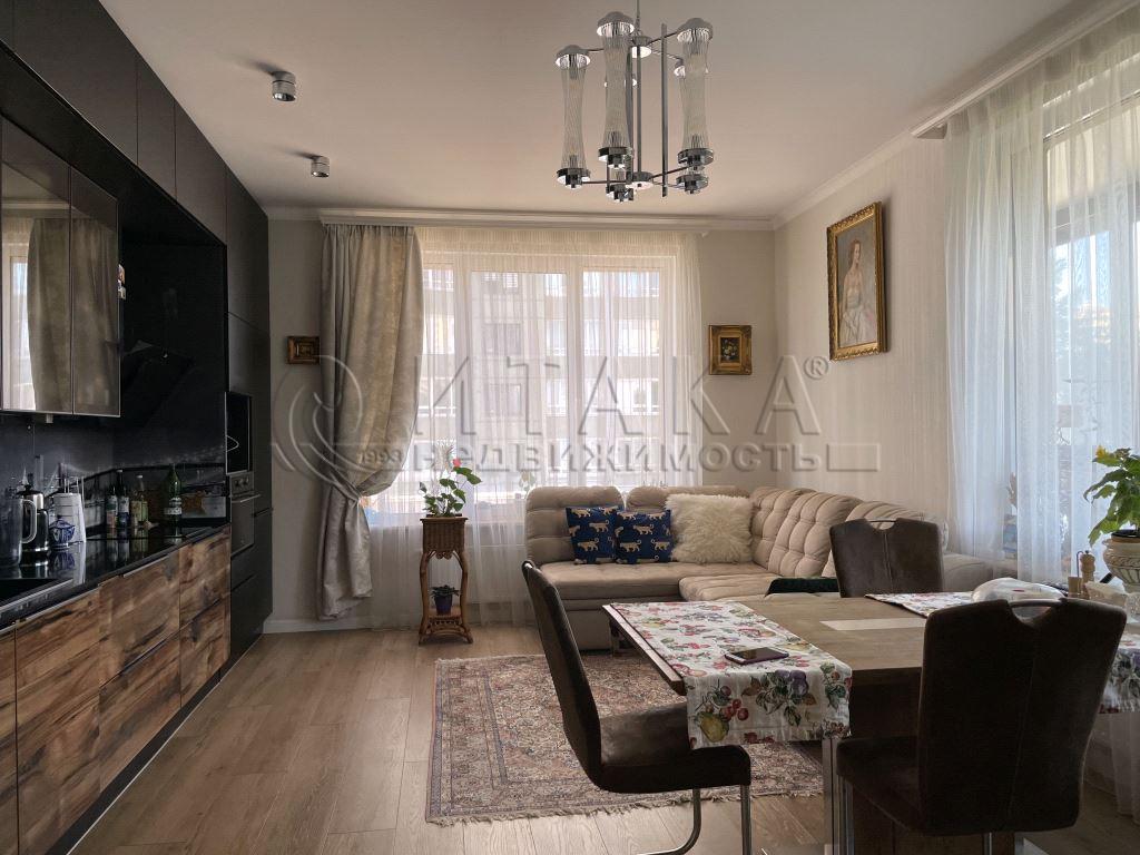 3-комнатная квартира 102.5 м², этаж 2/22 - Агентство недвижимости 